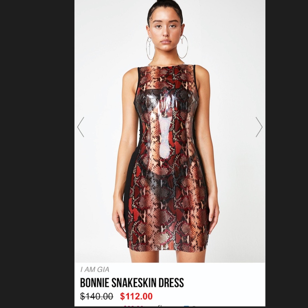 I am gia mini dress